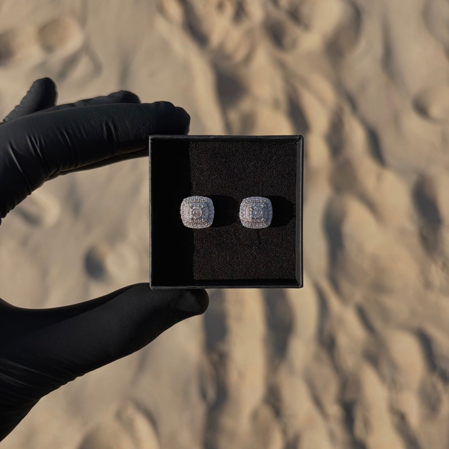 S925 MULTI-CUBE EARRINGS