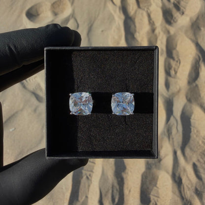S925 SQUARE EARRINGS