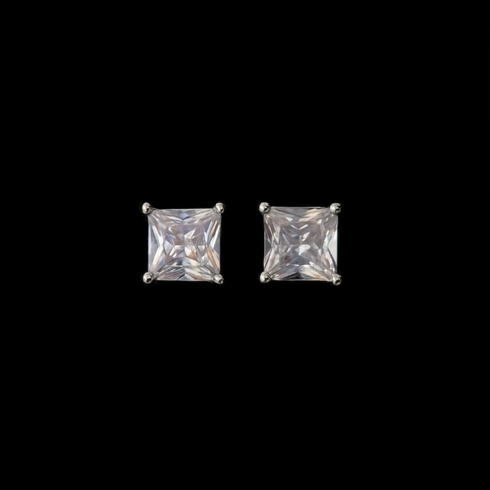 S925 MINI-SQUARE EARRINGS
