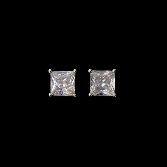S925 MINI-SQUARE EARRINGS
