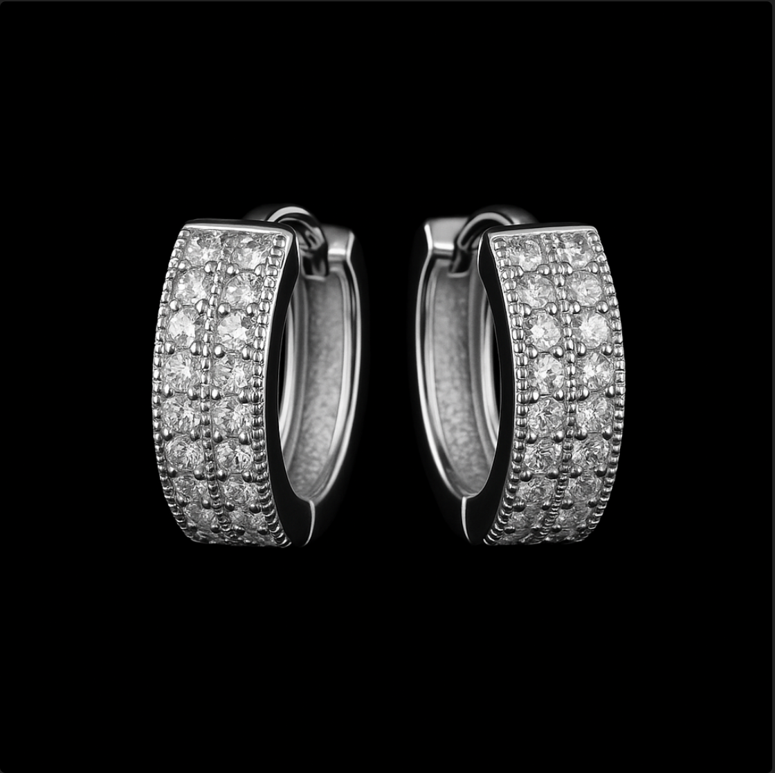 S925 HOOP EARRINGS