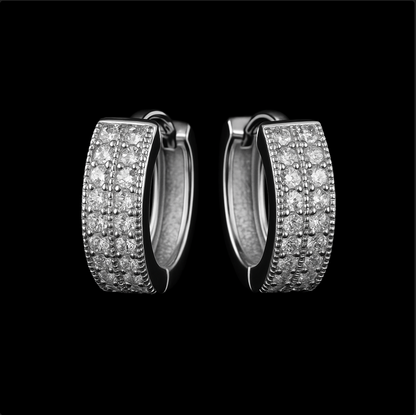 S925 HOOP EARRINGS