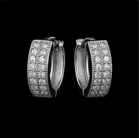 S925 HOOP EARRINGS