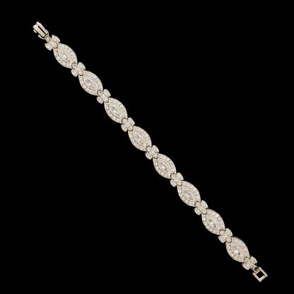 CROSS-OVAL BRACELET