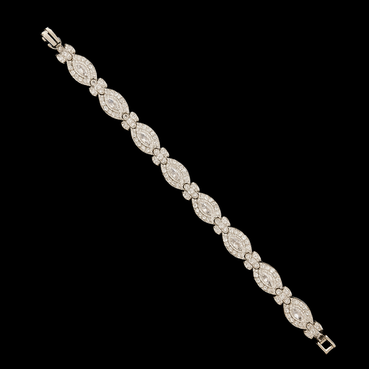 CROSS-OVAL BRACELET