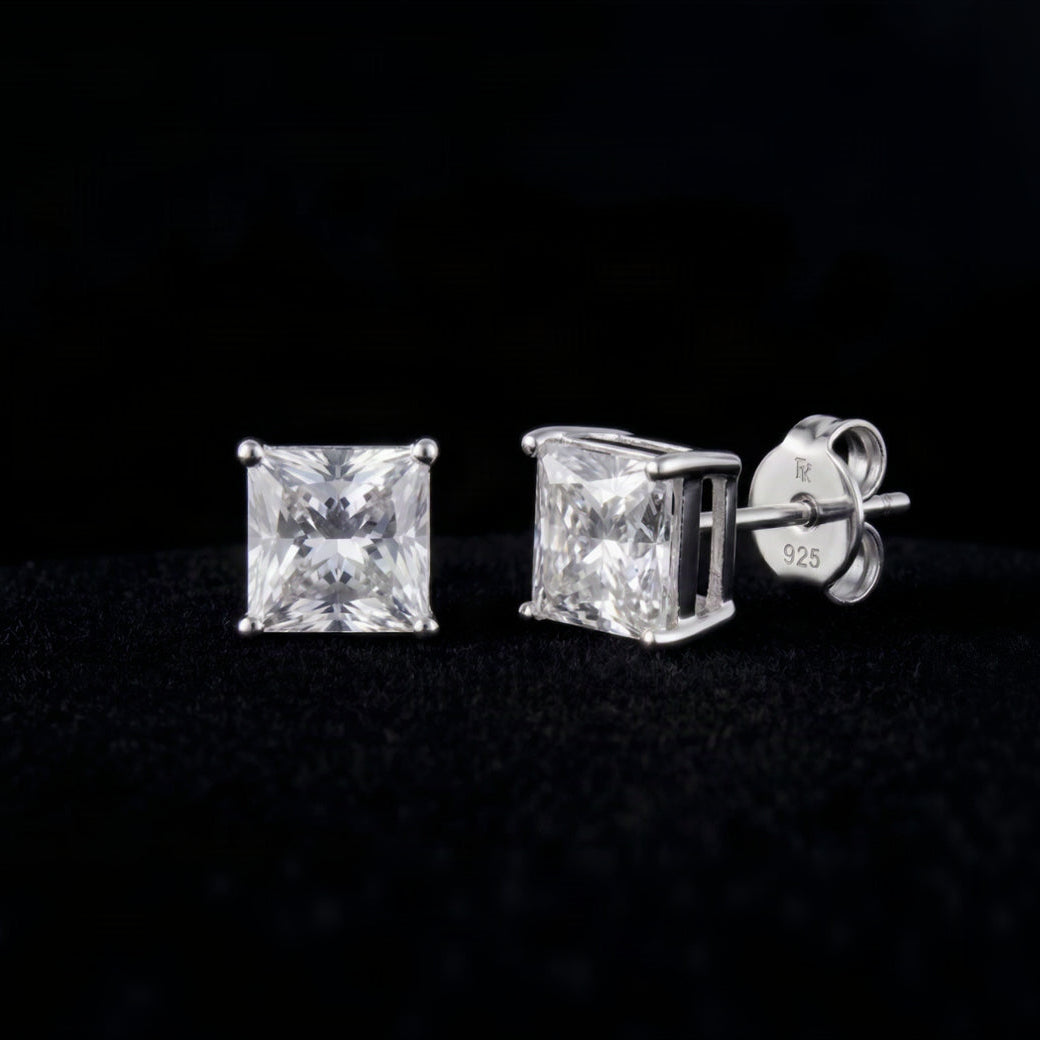 S925 MINI-SQUARE EARRINGS