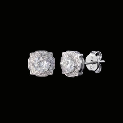 S925 CLOVER EARRINGS
