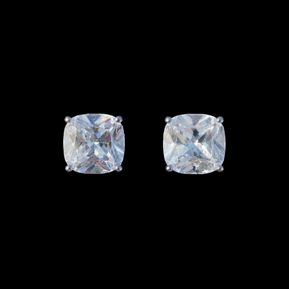 S925 SQUARE EARRINGS