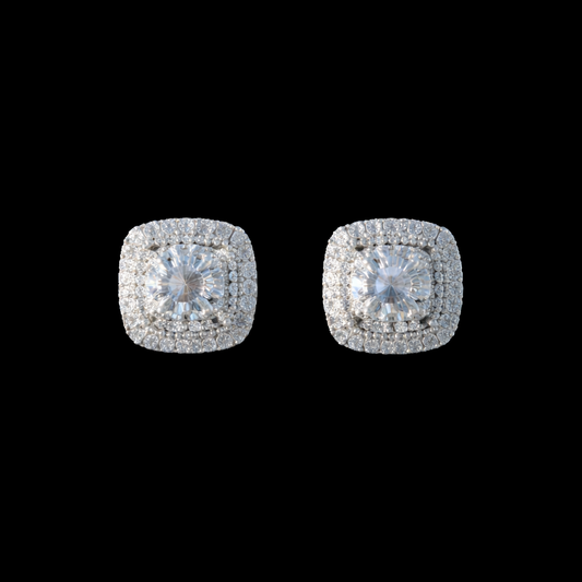 S925 MULTI-CUBE EARRINGS