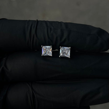 S925 MINI-SQUARE EARRINGS